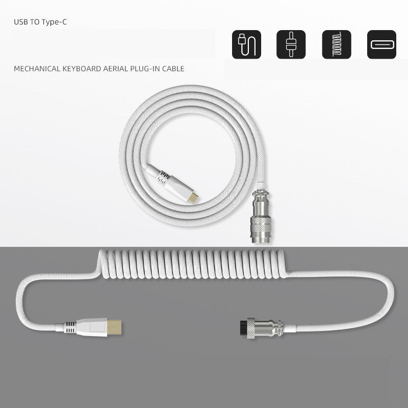 Type-C Detachable Mechanical Keyboard Navigation Cable