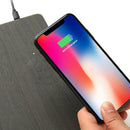 Wood Grain Wireless Charging Mouse Pad