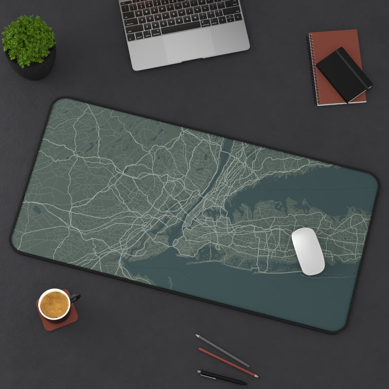 New York Map Desk Mat